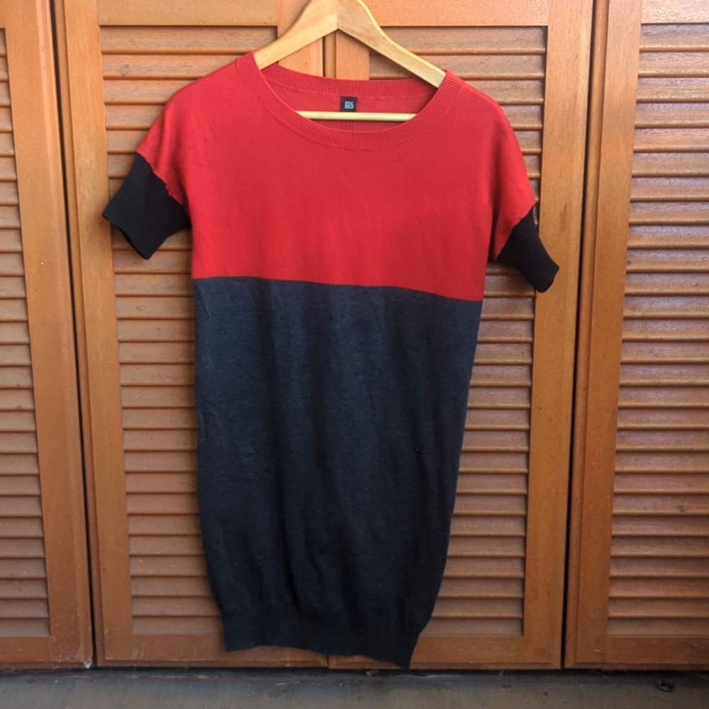 Color block sweater